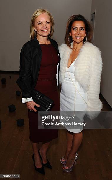 Mariella Fostrup attends the Annual Schools auction dinner at Burlington House on March 25, 2014 in London, England.