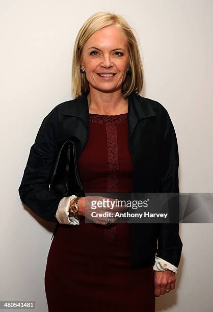 Mariella Fostrup attends the Annual Schools auction dinner at Burlington House on March 25, 2014 in London, England.