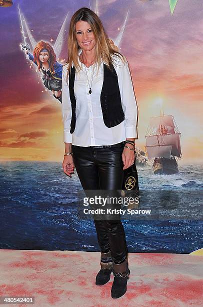Sophie Thalmann attends the 'Clochette et la Fee Pirate' Premiere at Gaumont Champs Elysees on March 25, 2014 in Paris, France.