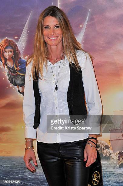 Sophie Thalmann attends the 'Clochette et la Fee Pirate' Premiere at Gaumont Champs Elysees on March 25, 2014 in Paris, France.