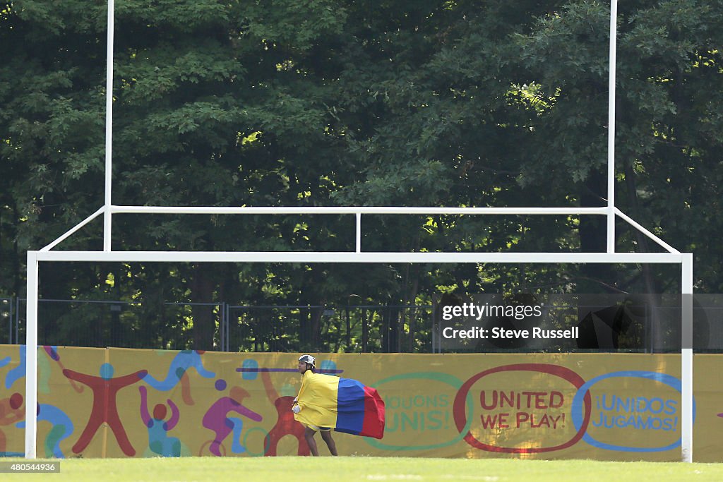 Women's 200 metre time trail final in Roller Speed Skating