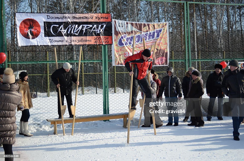 Feast "Maslenitsa" in Tomsk