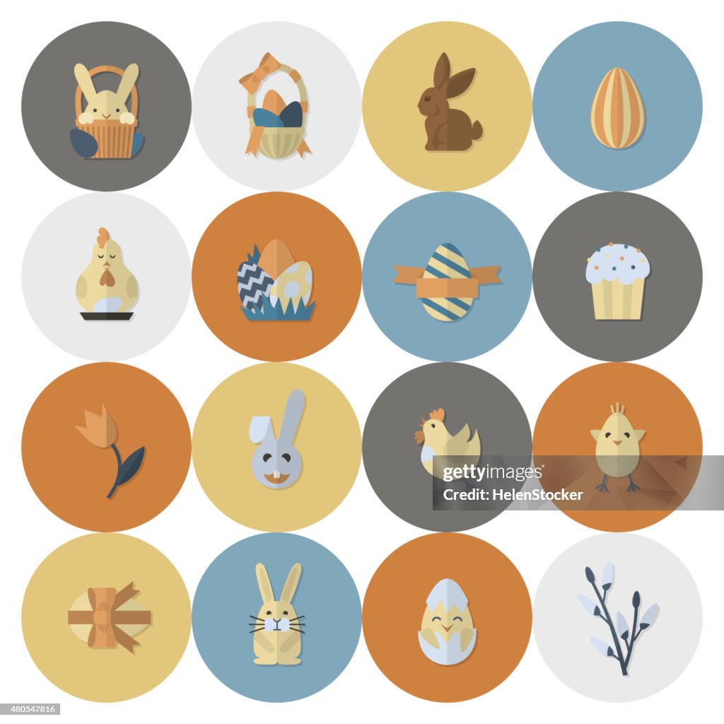 Celebration Easter Icons