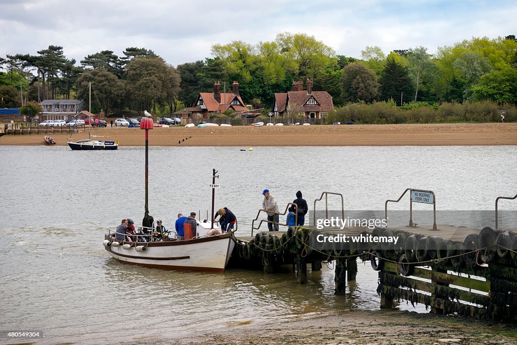 Felixstowe balsa de embarque de passageiros