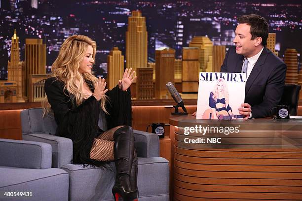 Shakira Jimmy Fallon Photos and Premium High Res Pictures - Getty Images