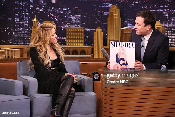 Shakira Jimmy Fallon Photos and Premium High Res Pictures - Getty Images