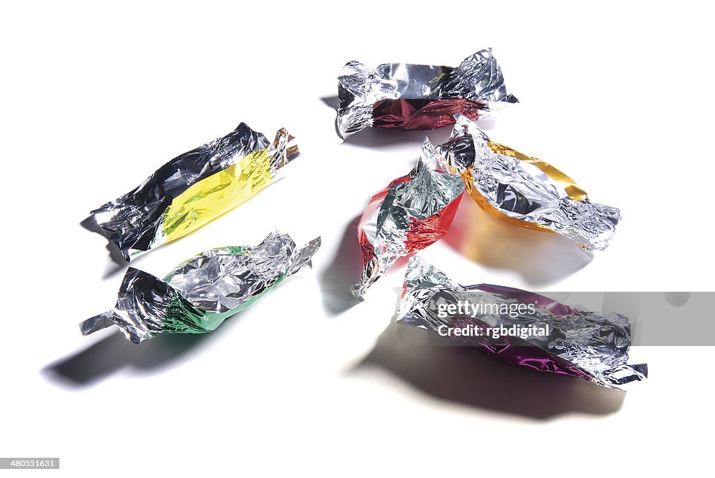 Foil sweet wrappers