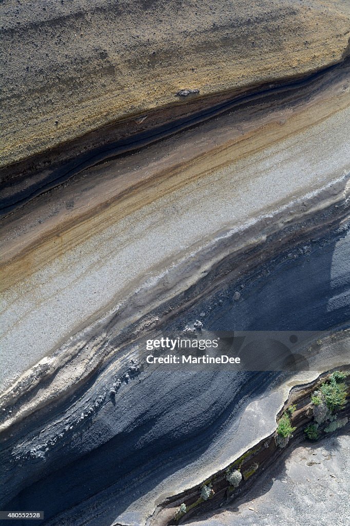 Volcanic landscape on Teide, Tenerife, Canary Islands, Spain