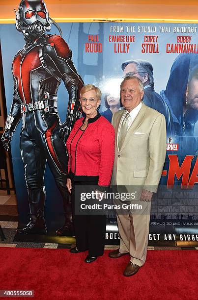 First Lady Sandra Deal and Georgia Governor Nathan Deal attend "Ant-Man" Atlanta Cast And Crew Screening at Regal Atlantic Station 18 on July 12,...