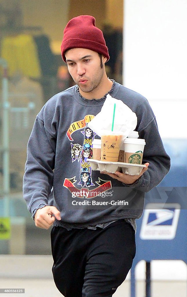 Celebrity Sightings In Los Angeles - March 25, 2014