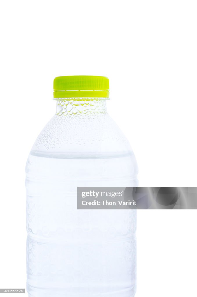 Plastic drinking water bottle