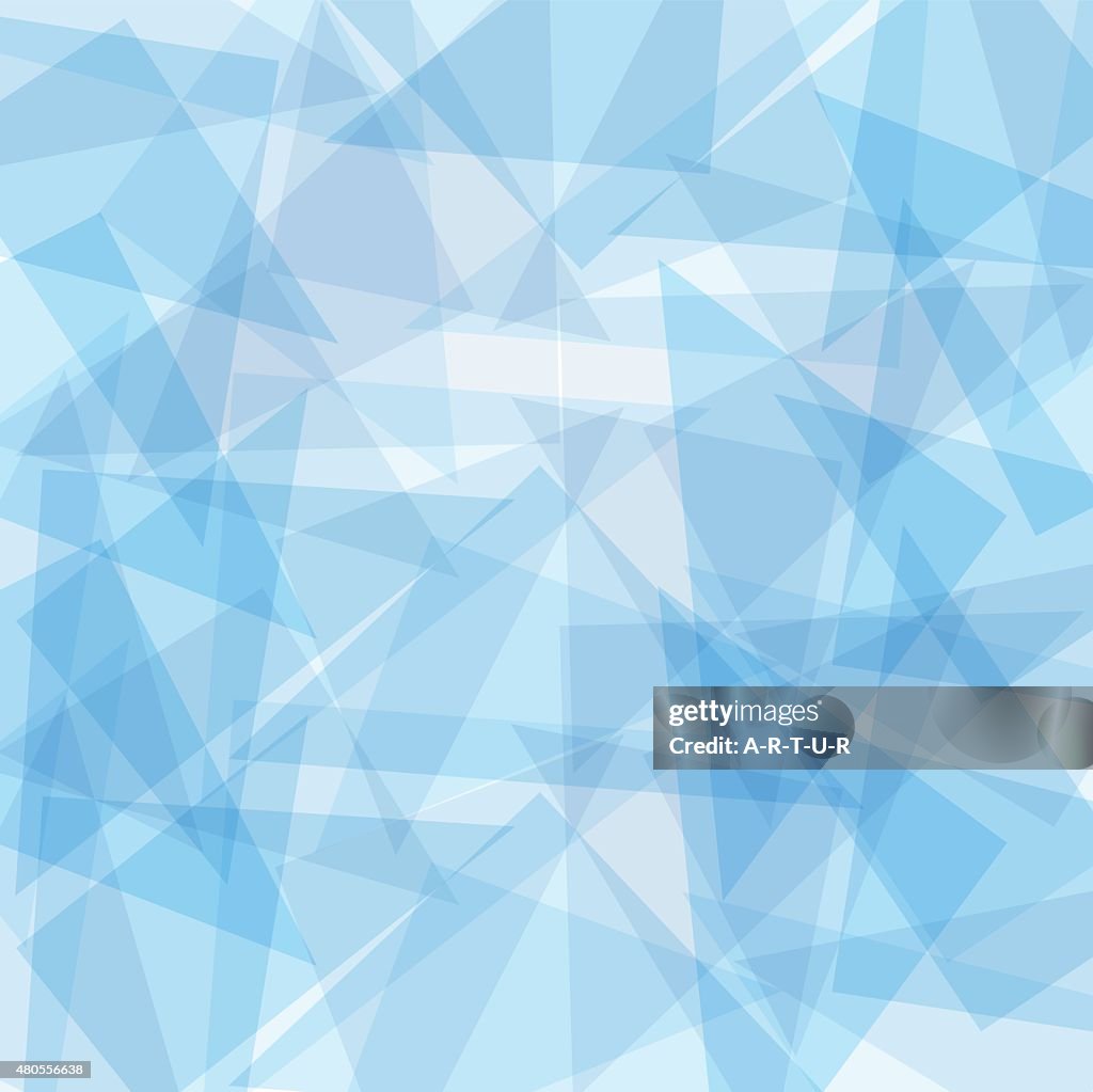 Blue abstract vector background for design