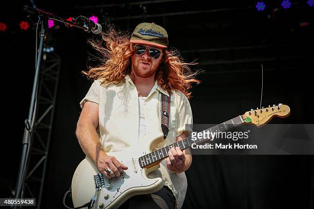 Seamus Coyle of Sticky Fingers performs on Day 5 of the RBC Royal Bank Bluesfest on July 12, 2015 in Ottawa, Canada.