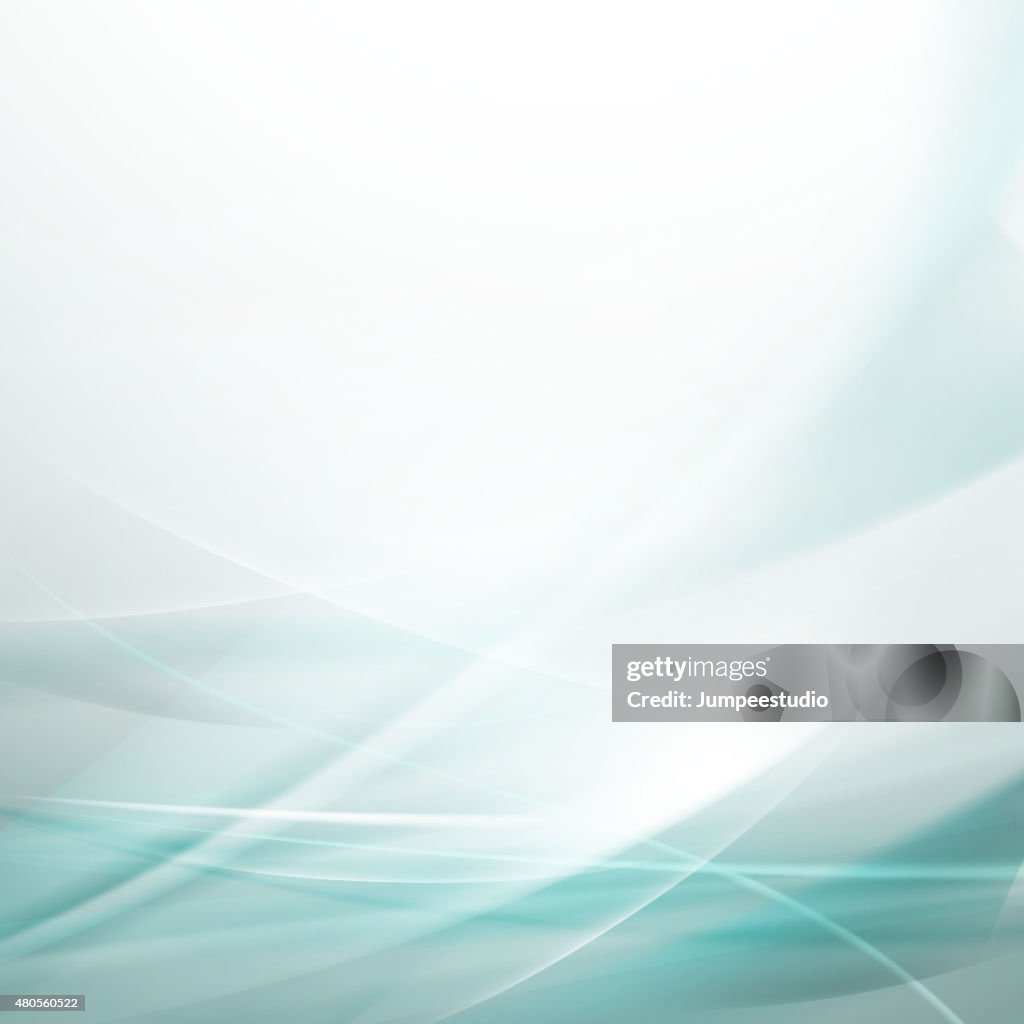 Abstract smooth bright flow background for tech or science