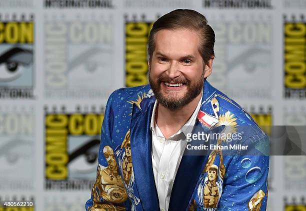 Executive producer/creator Bryan Fuller attends the "Hannibal" Savor the Hunt panel during Comic-Con International 2015 at the San Diego Convention...