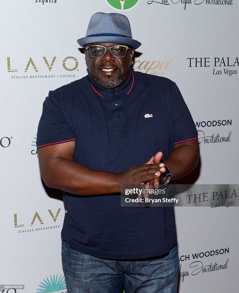 Coach Woodson Las Vegas Invitational Red Carpet & Pairings Party At LAVO Restaurant & Nightclub