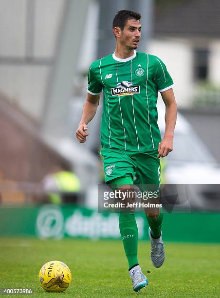Nir Biton of Celtic at the Pre Season Friendly between Celtic and Real Sociedad at St Mirren Park on July 10th, 2015 in Paisley, Scotland.