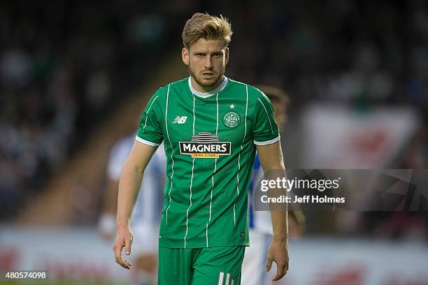 Stuart Armstrong of Celtic at the Pre Season Friendly between Celtic and Real Sociedad at St Mirren Park on July 10th, 2015 in Paisley, Scotland.