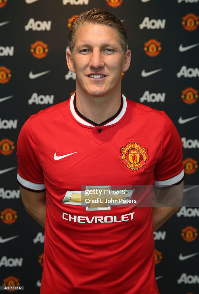 Manchester United Unveil New Signing Bastian Schweinsteiger