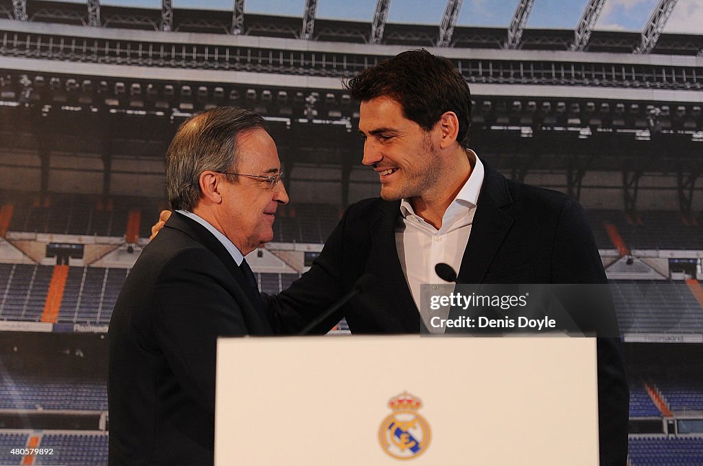 Iker Casillas leaves Real Madrid - Press Conference