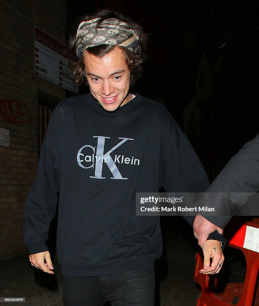 Celebrity Sightings In London - March 25, 2014