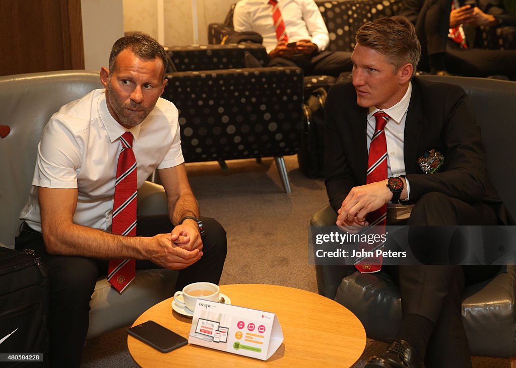 Manchester United Depart for the Pre-Season Tour of the US