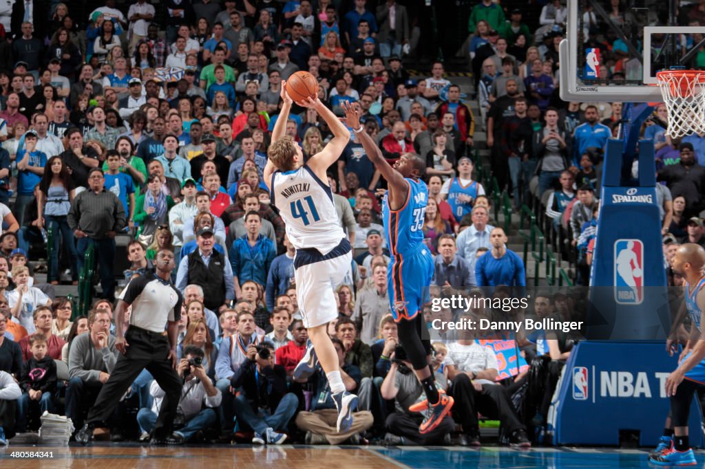 Oklahoma City Thunder v Dallas Mavericks