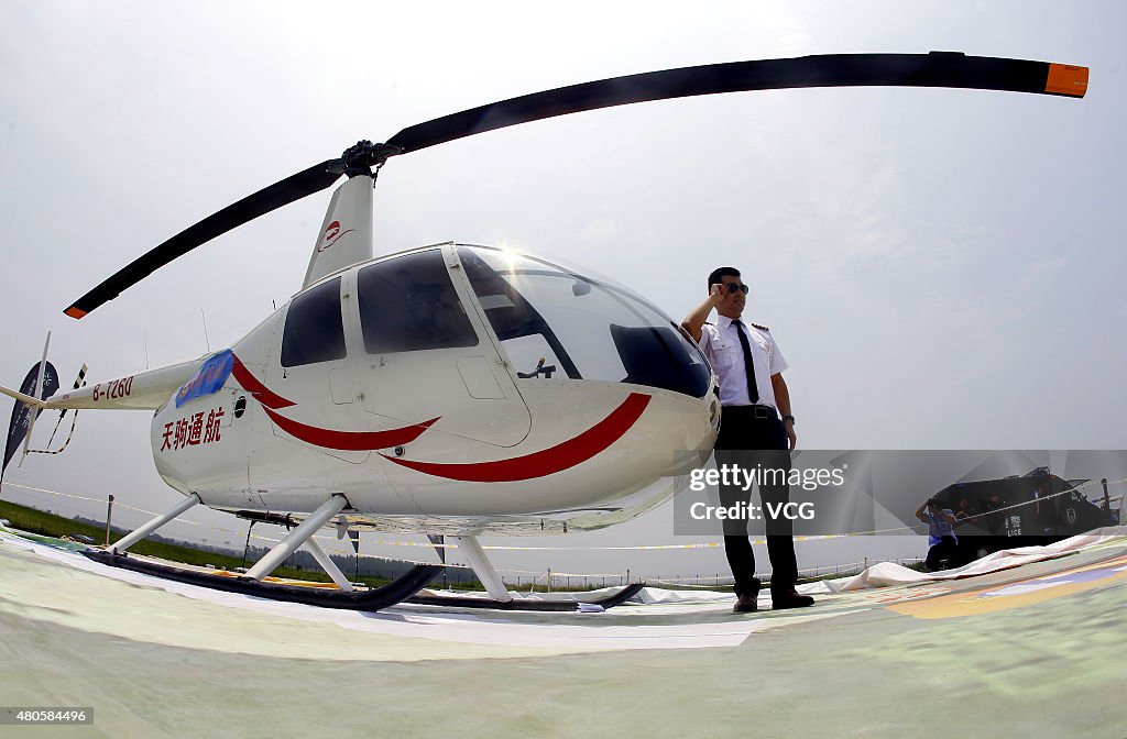 Didi Taxi Opens "One-button" Service For Helicopter In Xi'an