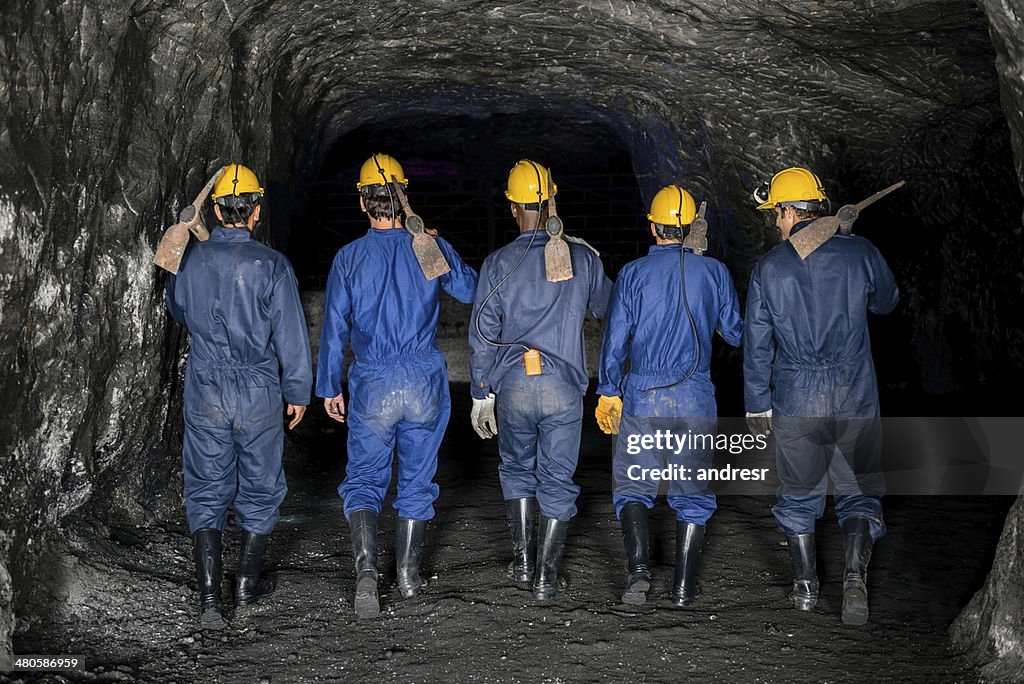 Miners listo para trabajar