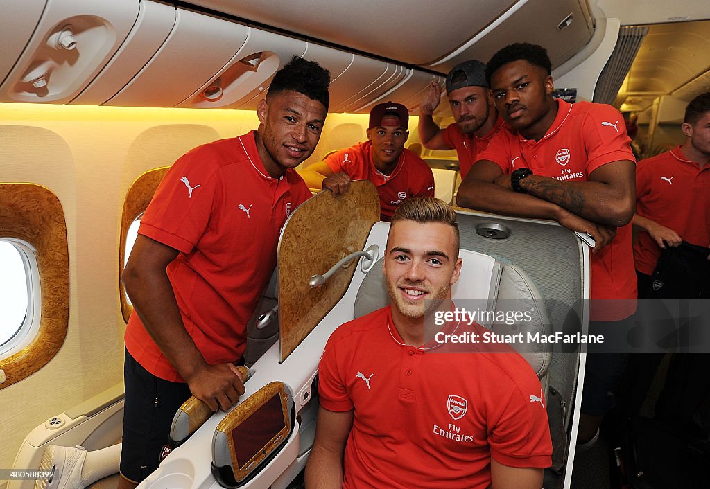 Arsenal Travel to Singapore for the Barclays Asia Trophy