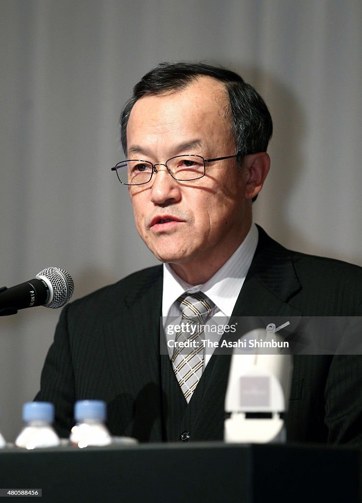 Olympus President Shuichi Takayama Press Conference