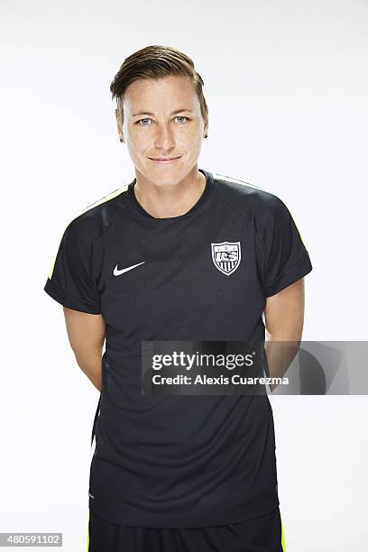 United States National Soccer team member, Abby Wombach is photographed for Sports Illustrated on May 2, 2015 in Newport Beach, California. CREDIT...