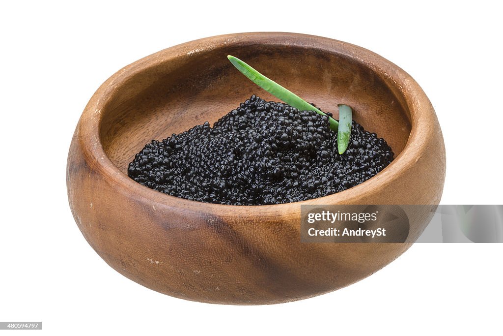Schwarzen Kaviar