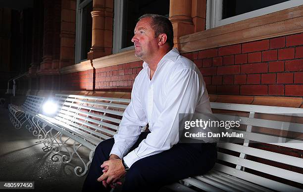 Paul Farbrace, Assistant Coach of England poses ahead of the 2nd Ashes Test Match at Lord's Cricket Ground on July 13, 2015 in London, England.