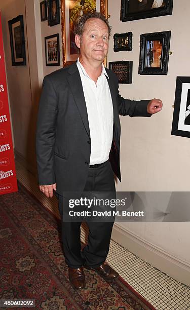 Playwright Richard Bean attends an after party following the press night performance of "The Mentalists" at Kettner's on July 13, 2015 in London,...