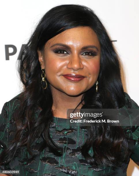 Executive Producer/Actress Mindy Kaling speaks during The Paley Center for Media's PaleyFest 2014 Honoring "The Mindy Project" at the Dolby Theatre...