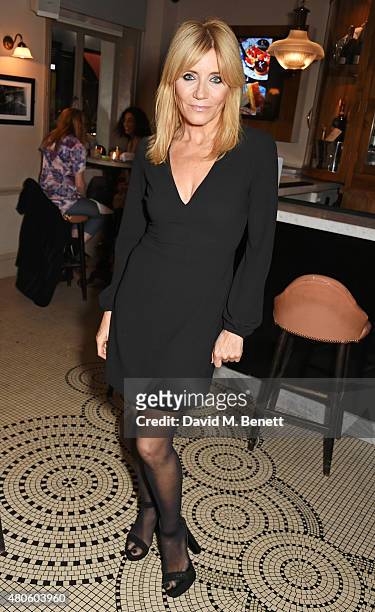 Michelle Collins attends an after party following the press night performance of "The Mentalists" at Kettner's on July 13, 2015 in London, England.