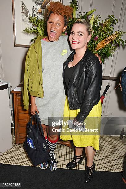 Gemma Cairney attends an after party following the press night performance of "The Mentalists" at Kettner's on July 13, 2015 in London, England.