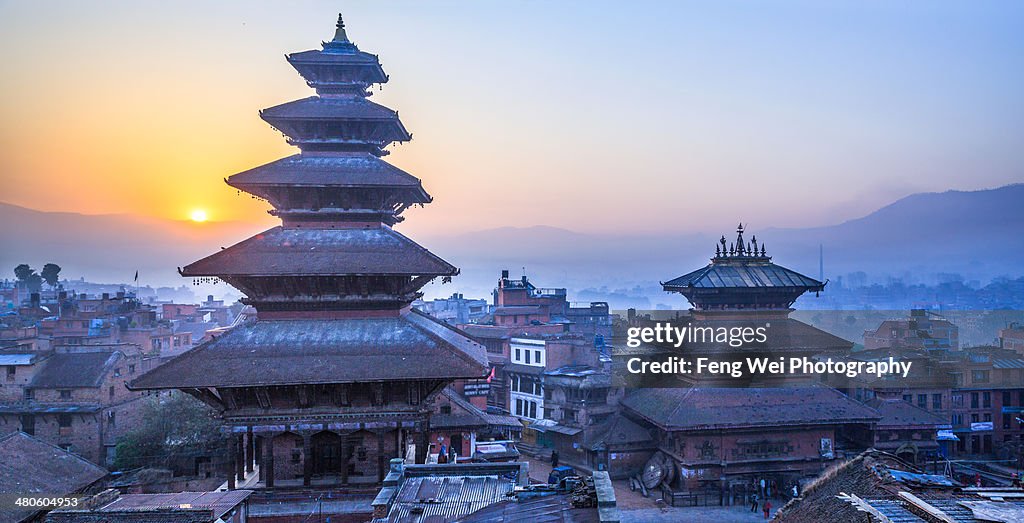 Dawn @ Bhaktapur, Nepal