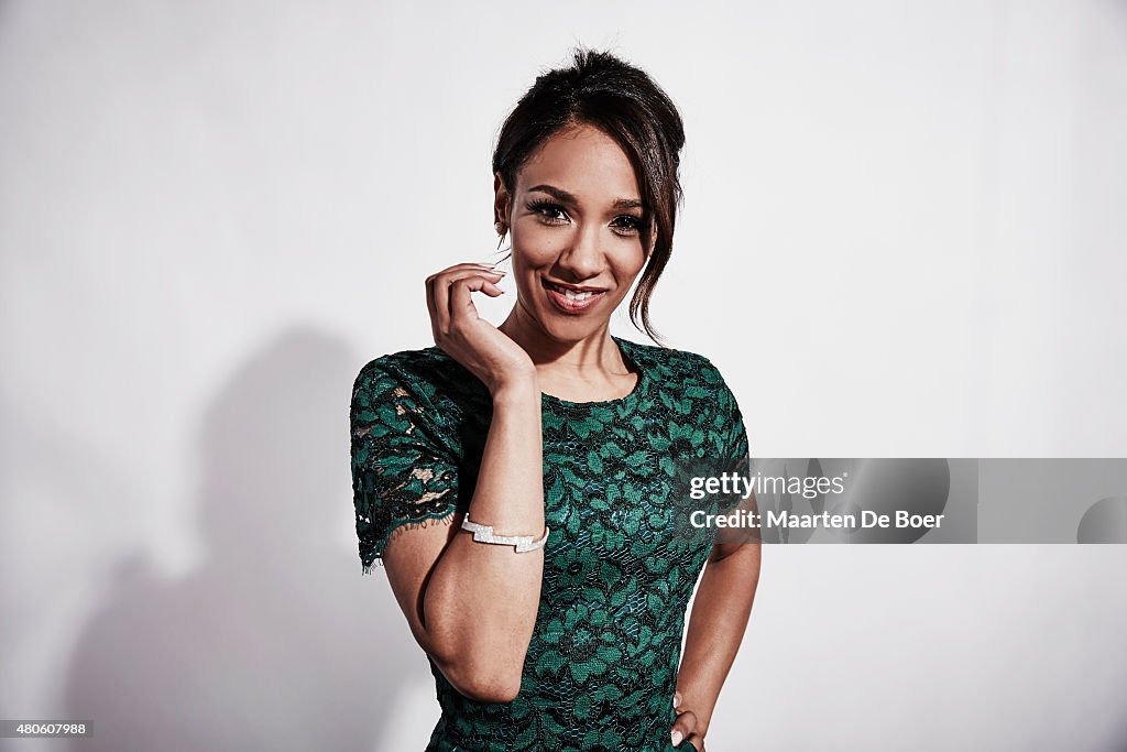 Candice Appleton Actress Candice Patton of 'The Flash' poses for a portrait at the ...