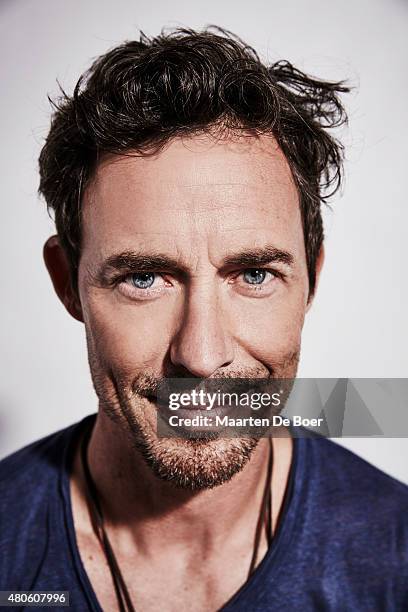 Actor Tom Cavanagh of 'The Flash' poses for a portrait at the Getty Images Portrait Studio Powered By Samsung Galaxy At Comic-Con International 2015...