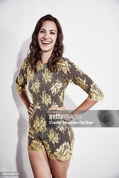 Actress Kristen Gutoskie of 'Containment' poses for a portrait at the Getty Images Portrait Studio Powered By Samsung Galaxy At Comic-Con...