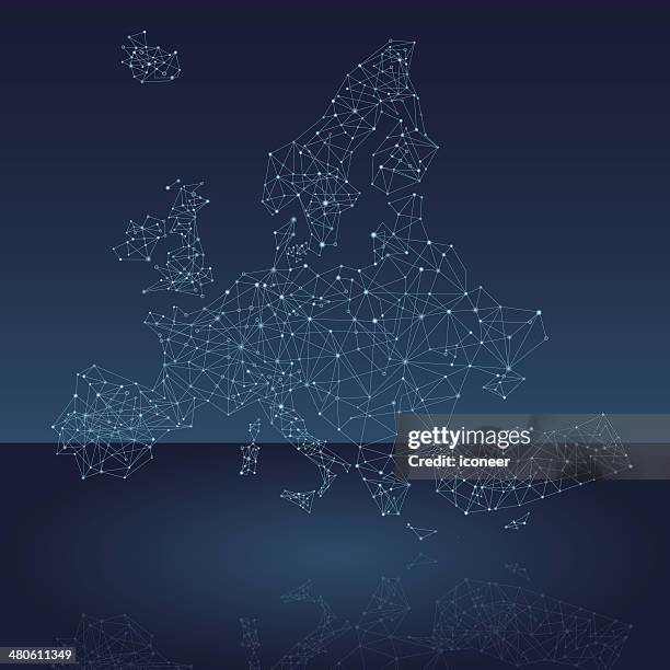 European Network Map 3,471 State Map Digital Stock Photos, High-Res Pictures, and Images ...