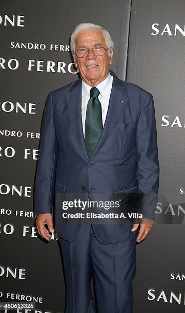 Sandro Ferrone attends his F/W 2015/16 Collection Presentation as part of AltaRoma AltaModa Fashion Week Fall/Winter 2015/16 at Villa Laetitia on...