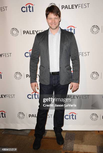 Actor Ike Barinholtz attends "The Mindy Project" event at the 2014 PaleyFest at Dolby Theatre on March 25, 2014 in Hollywood, California.