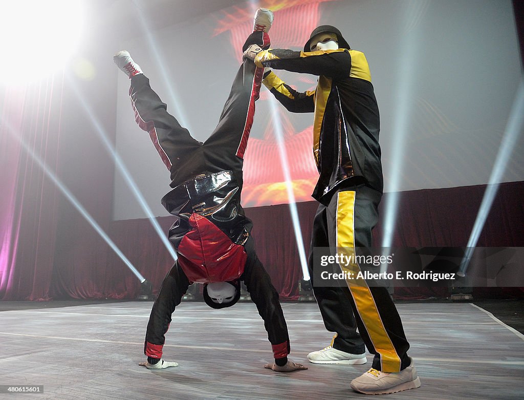 CinemaCon 2014 - Universal Pictures In Conjunction With Dolby Laboratories "Neighbors" Frat Party