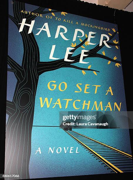 Atmosphere at Harper Lee celebration at Barnes & Noble Union Square on July 13, 2015 in New York City.