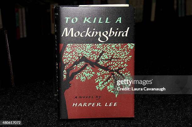 Atmosphere at Harper Lee celebration at Barnes & Noble Union Square on July 13, 2015 in New York City.