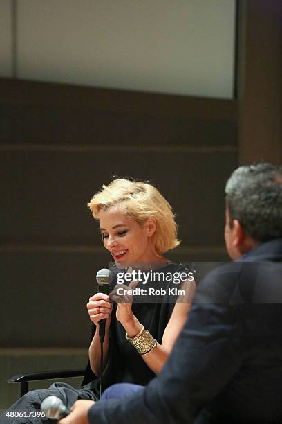 Parker Posey attends 2015 Film Society of Lincoln Center Summer Talks with Parker Posey event at Elinor Bunin Munroe Film Center on July 13, 2015 in...