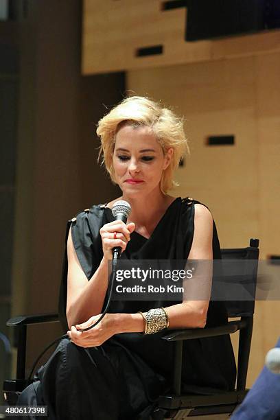 Parker Posey attends 2015 Film Society of Lincoln Center Summer Talks with Parker Posey event at Elinor Bunin Munroe Film Center on July 13, 2015 in...